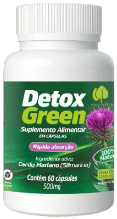 Frasco Detox Green