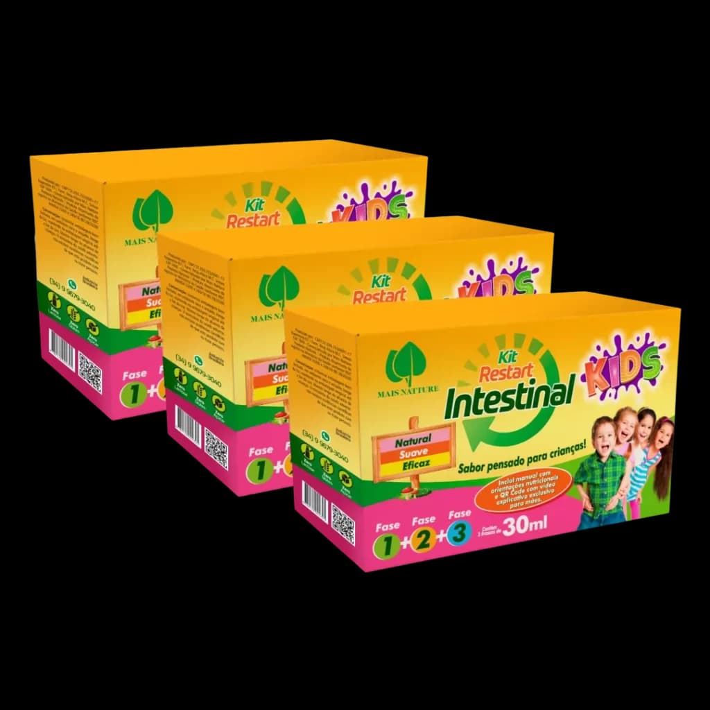 Kit Restart Kids para 3 crianças